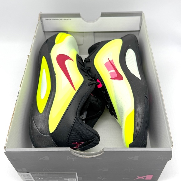 Nike A'One SE Black Hyper Pink Shoes 5Y / Womens 6.5 New Aja Wilson HQ2294-001 - Picture 9 of 11